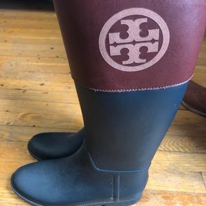 Tory Burch Rain Boots - size 11